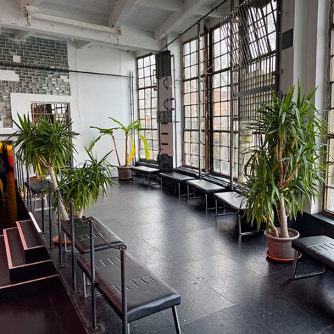 Das Foyer im Glashaus