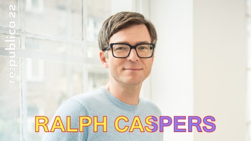 Porträtfoto von #rp22-Speaker Ralph Caspers