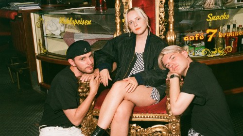 Daniel, Verena und Franz von der Galerie Arschgeweih