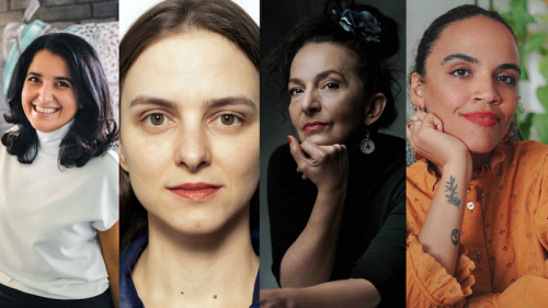 Fotos von Schiwa Schlei, Julia Boxler, Güner Balcı und Ciani-Sophia Hoeder