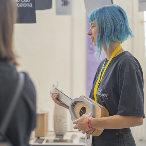 Image of Jessica Guy at Maker Faire Rome 2022