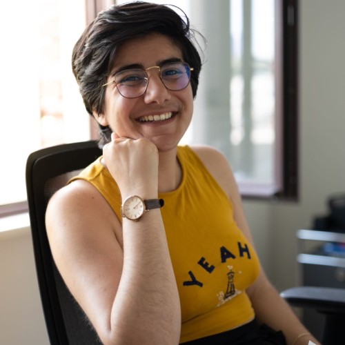Shahrzad Golab im Porträt