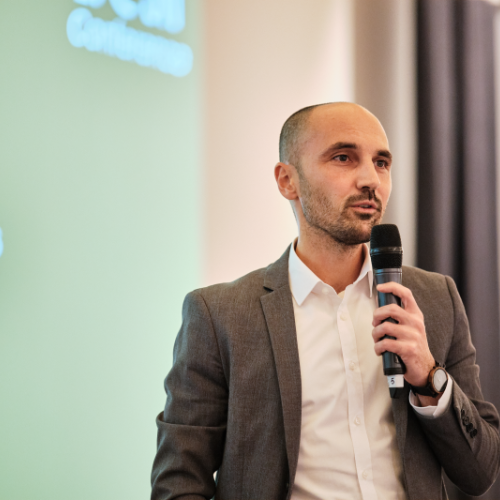 Stephan speaking at annual EFCSN Conference