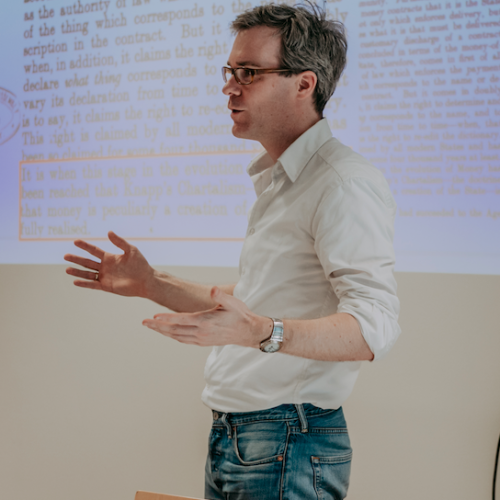 Ökonom, Dozent und Autor, Vorstandssprecher der Pufendorf-Gesellschaft e.V.