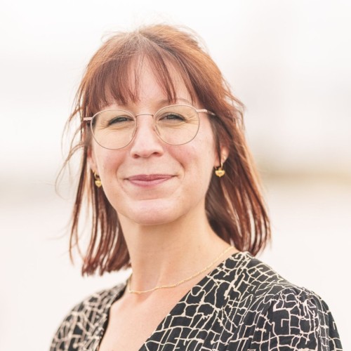 Das Bild zeigt die Medienpädagogin und Graphic Recorderin Nadine Berlenbach.