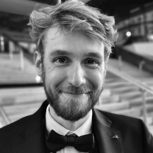Portrait von Lukas Koll (deutscher Filmproduzent)